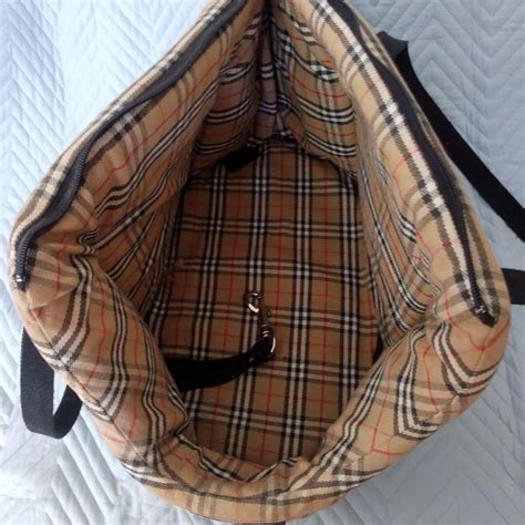 burberry dog carrier ebay|Burberry Dog Carrier for sale .